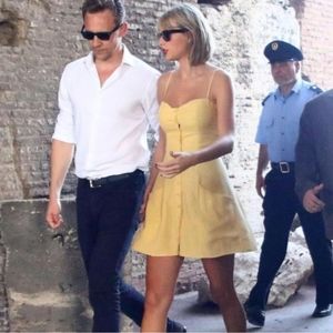 Reformation Amery Yellow Mini Dress 4 RARE HTF